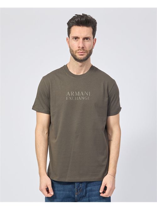 T-shirt girocollo Armani Exchange in cotone ARMANI EXCHANGE | XM000553-AF10334U8120